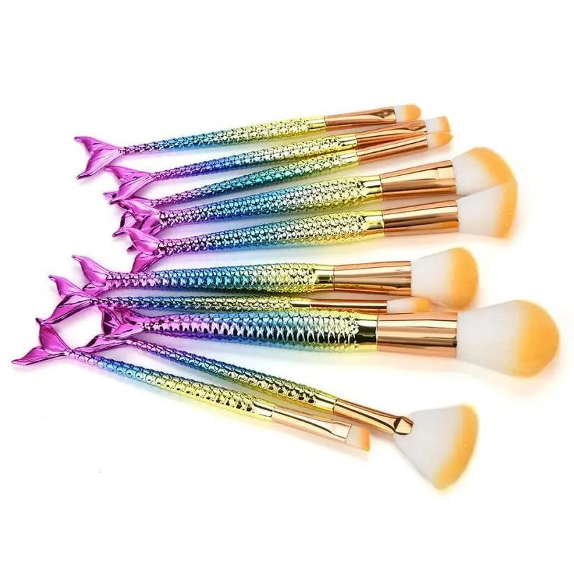 Mermaid Makeup Brushes RightOn68
