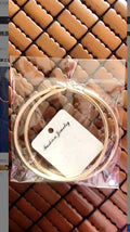 Large Hoop Earrings - Simple Alloy Hoops in Gold & Silver RightOn68