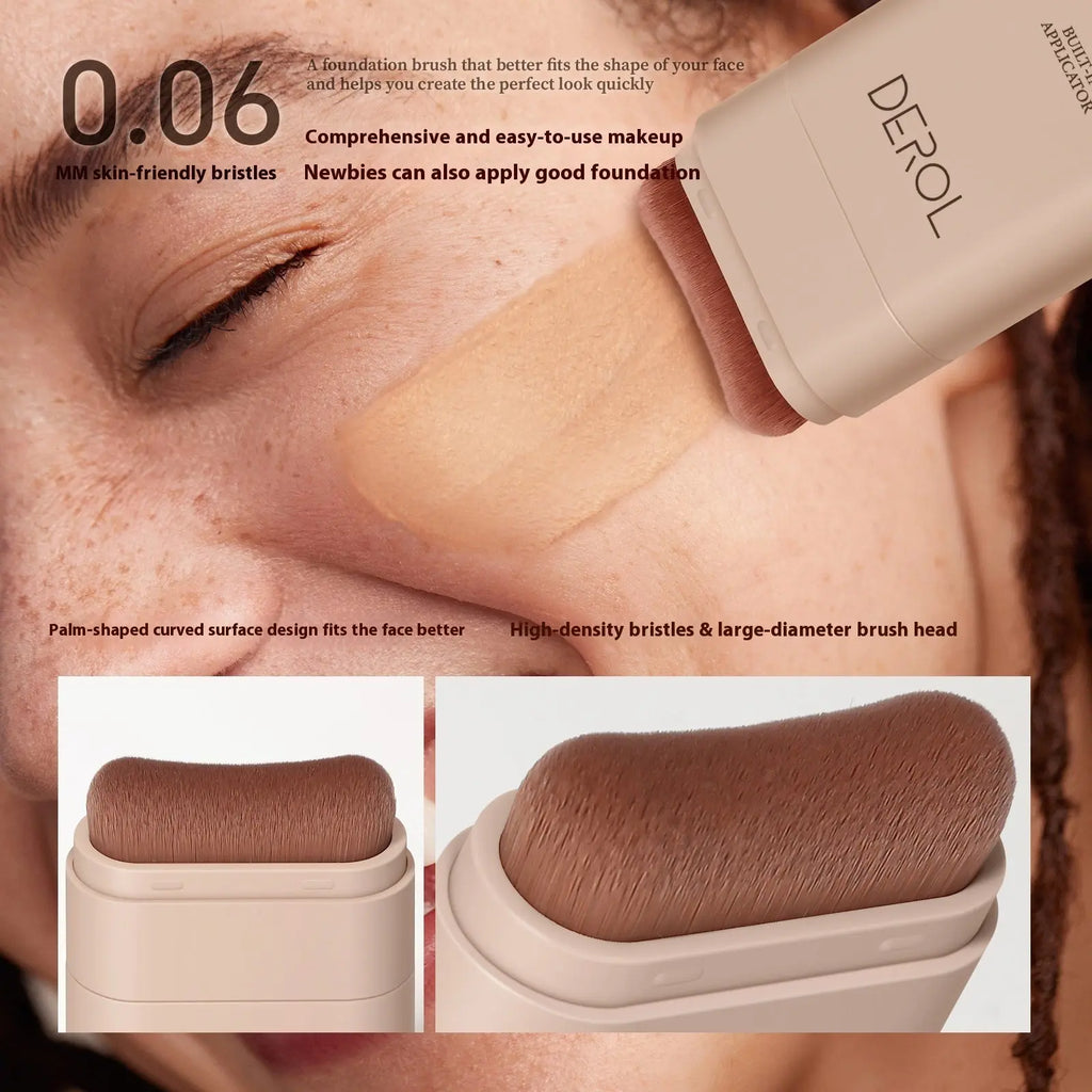 Simple Stick Foundation With Brush RightOn68