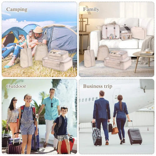 8-piece Set Travel and Storage Bags RightOn68