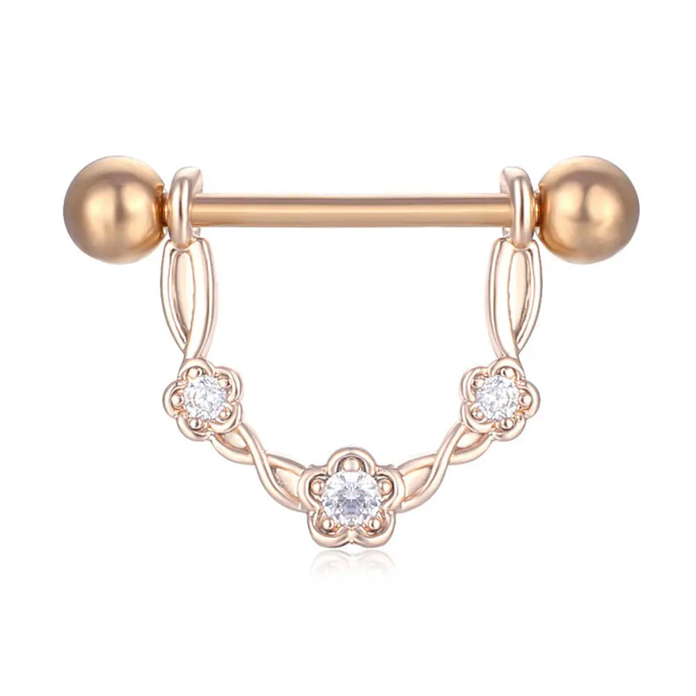 Nipple Zircon Ring RightOn68