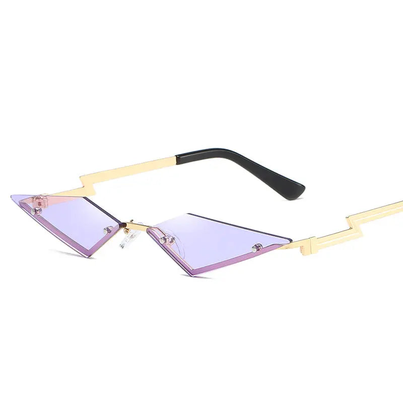 Fashion rimless sunglasses for women DC-Beyond Borders Collective