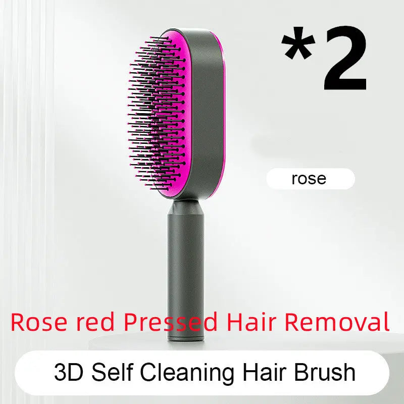 Self Cleaning Hair Brush RightOn68