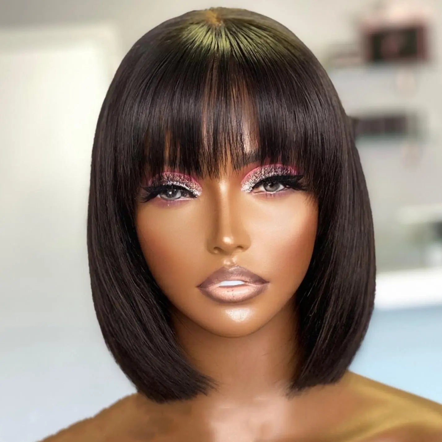 Bob's Human Hair Lace Wig RightOn68