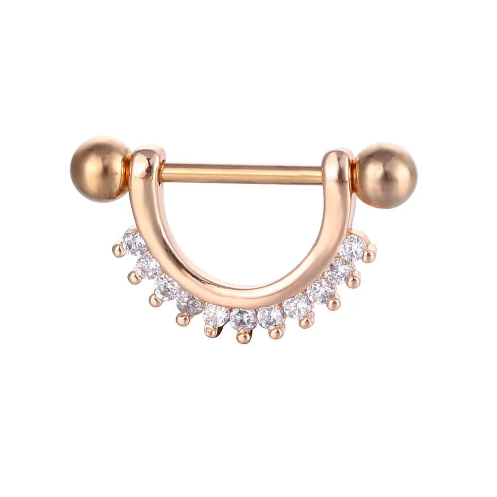 Nipple Zircon Ring RightOn68