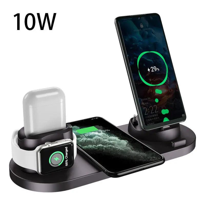 Wireless Fast Charging Pad For Phone & Watch Dock Station RightOn68