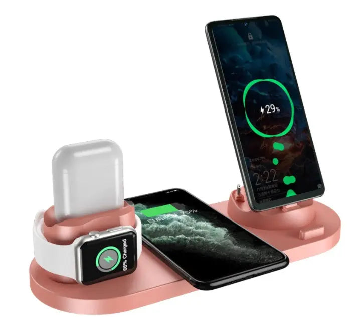 Wireless Fast Charging Pad For Phone & Watch Dock Station RightOn68