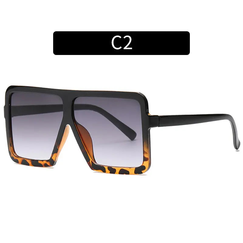 Big Frame Square Sunglasses RightOn68