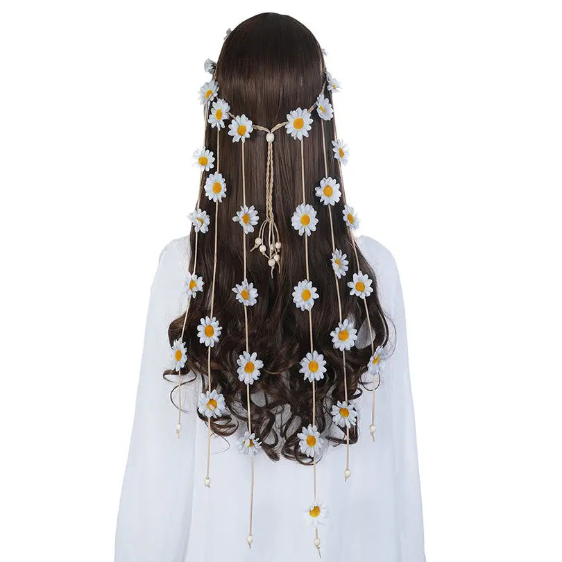 Headdress Garland Sun Flower Hair Band RightOn68