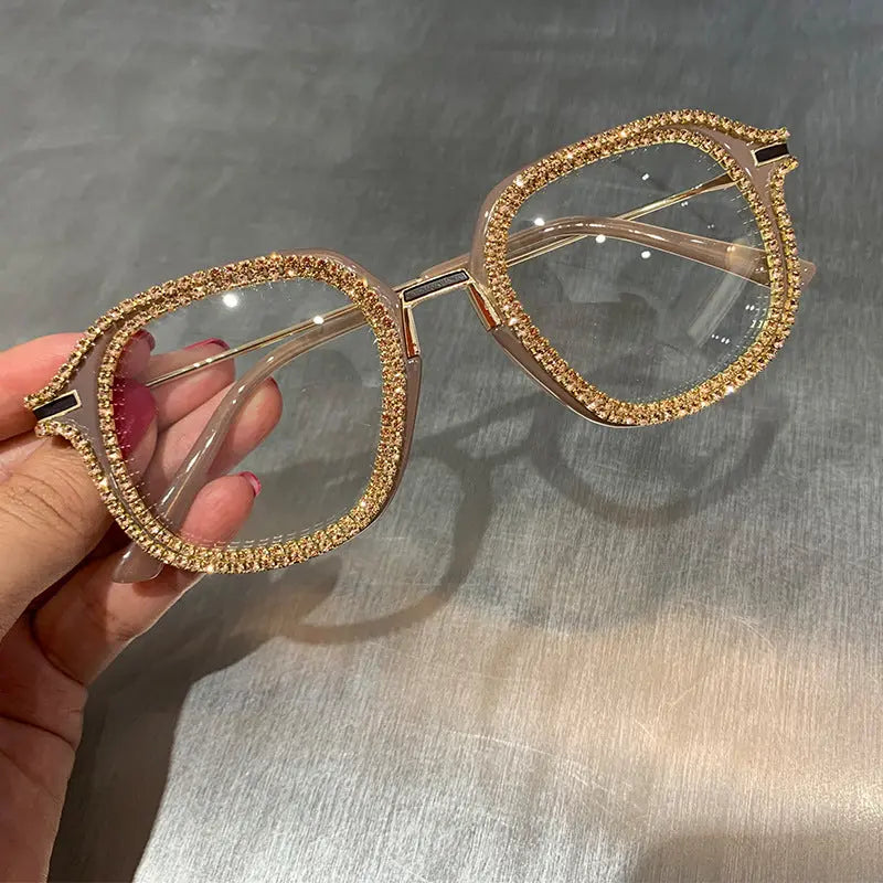 Diamond Framed Sunglasses RightOn68