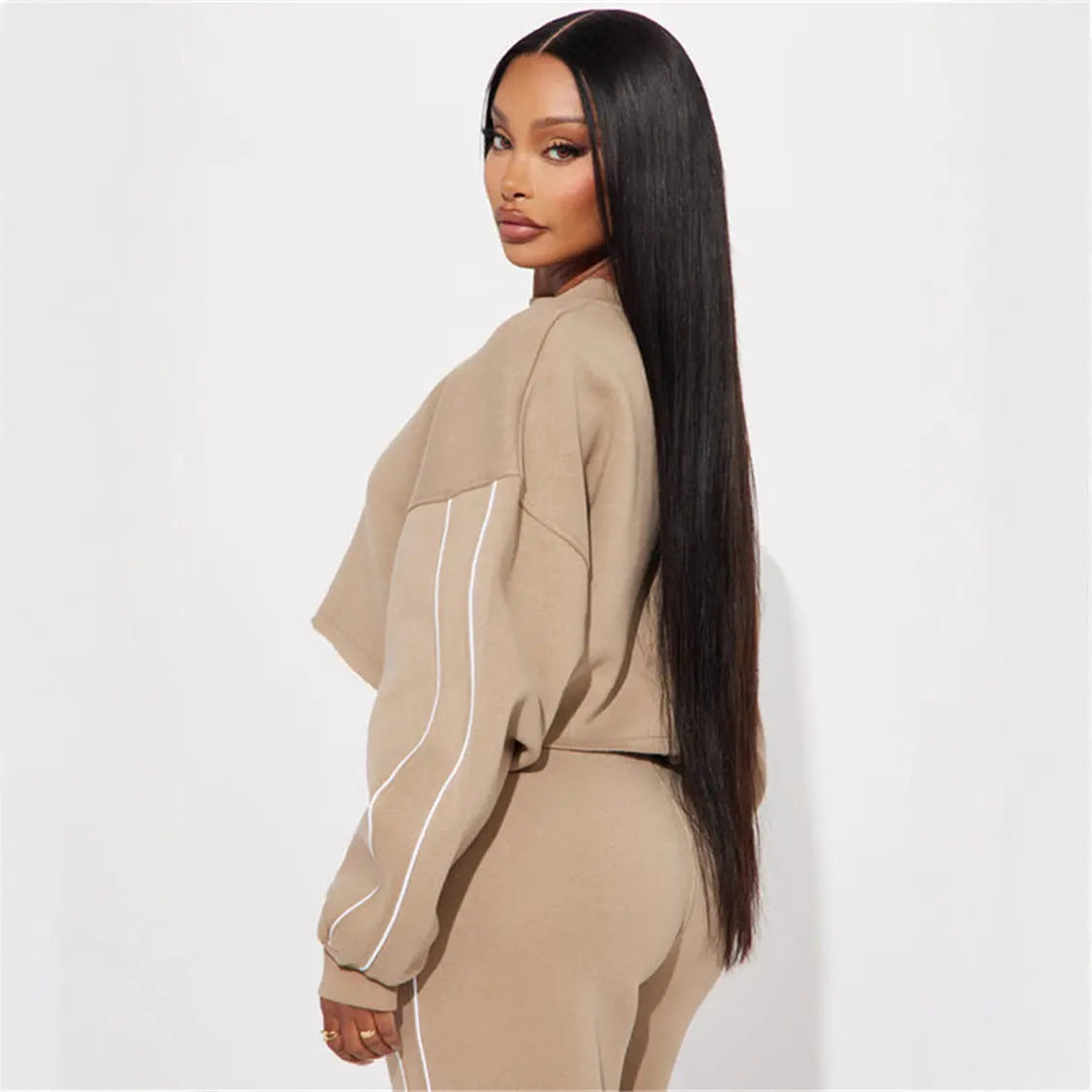 Casual Fashion Long Sleeve Sport Sweatsuit RightOn68