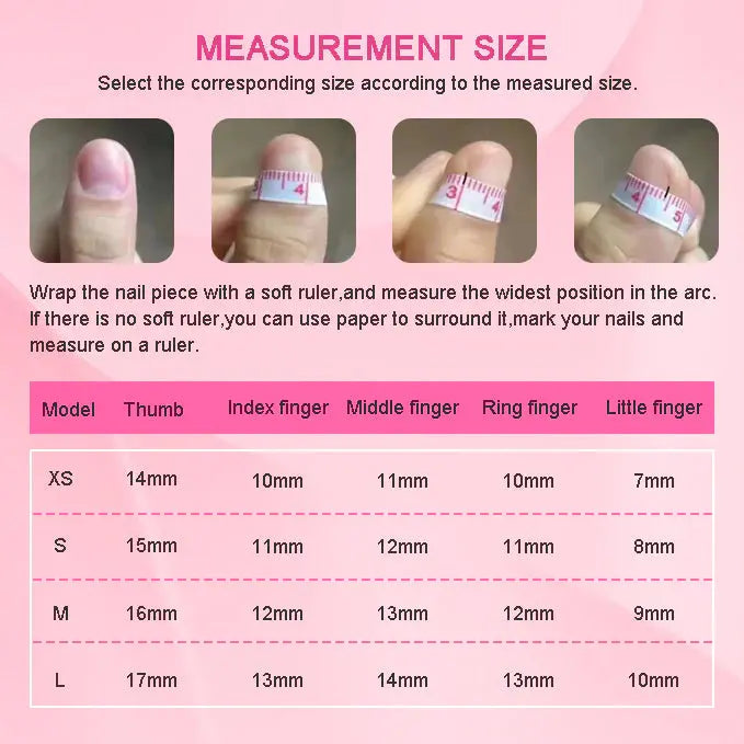 10pcs Handmade Press On Nails RightOn68