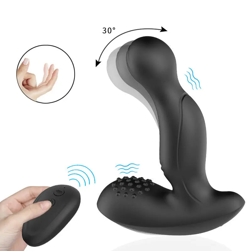 Button Butt Plug Vibrators G-spot Vibration Massager DC-Beyond Borders Collective