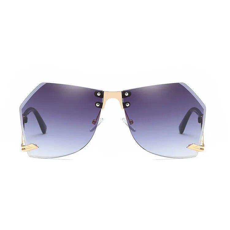 Rimless Sunglasses Women RightOn68