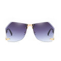 Rimless Sunglasses Women RightOn68