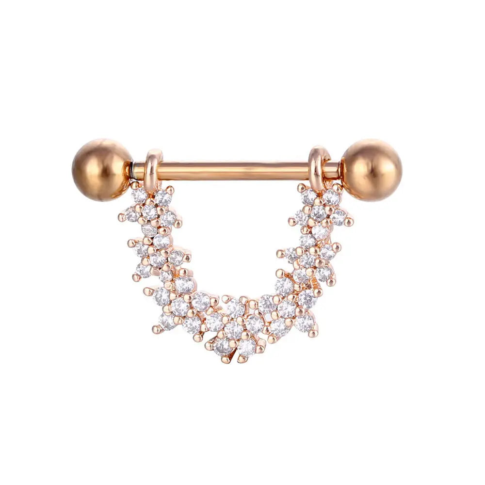 Nipple Zircon Ring RightOn68