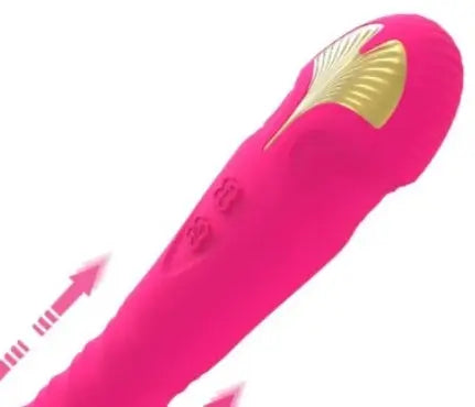 Vibrating Bunny Telescopic Clitoral Stimulator RightOn68