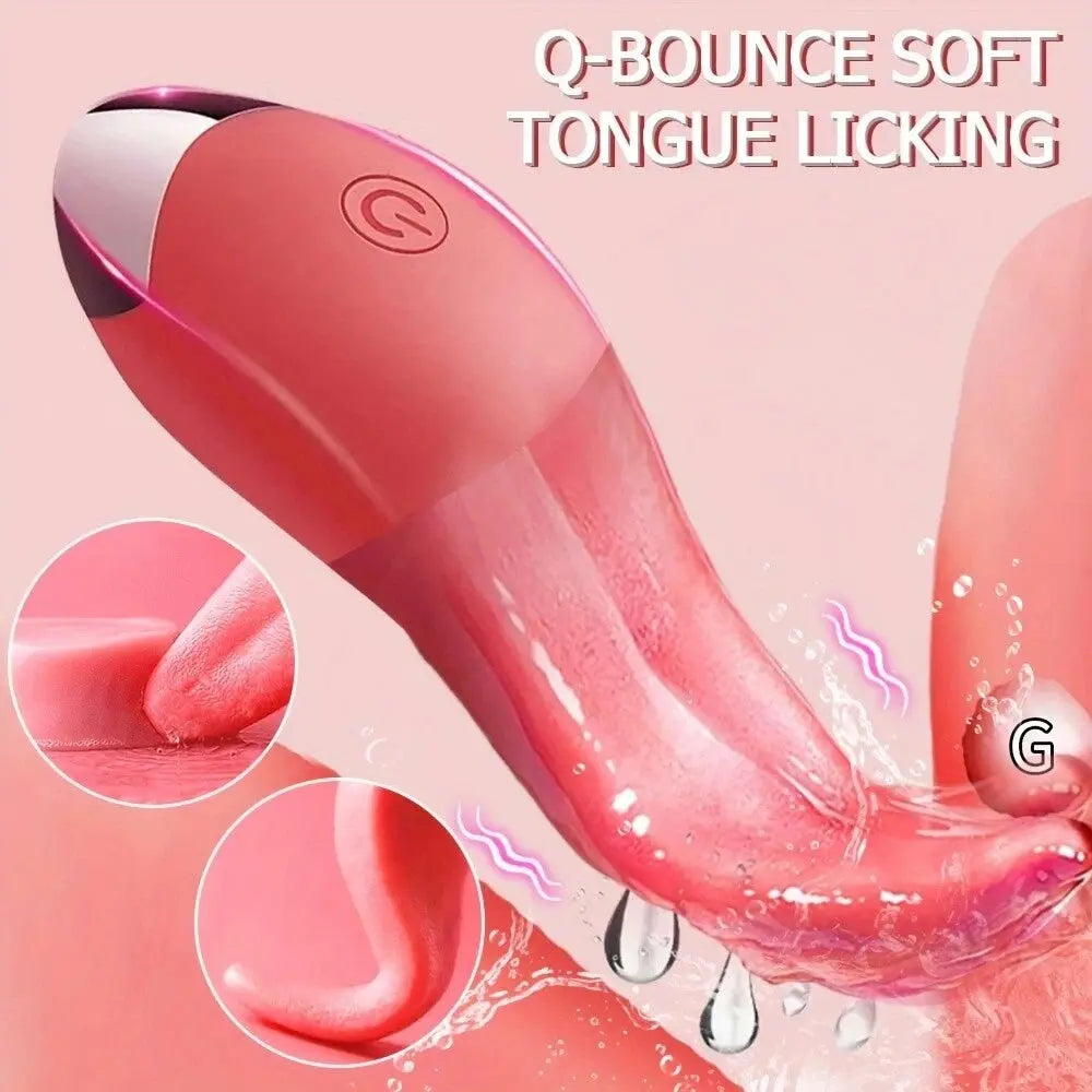Tongue Vibrating G-Spot Stimulator RightOn68