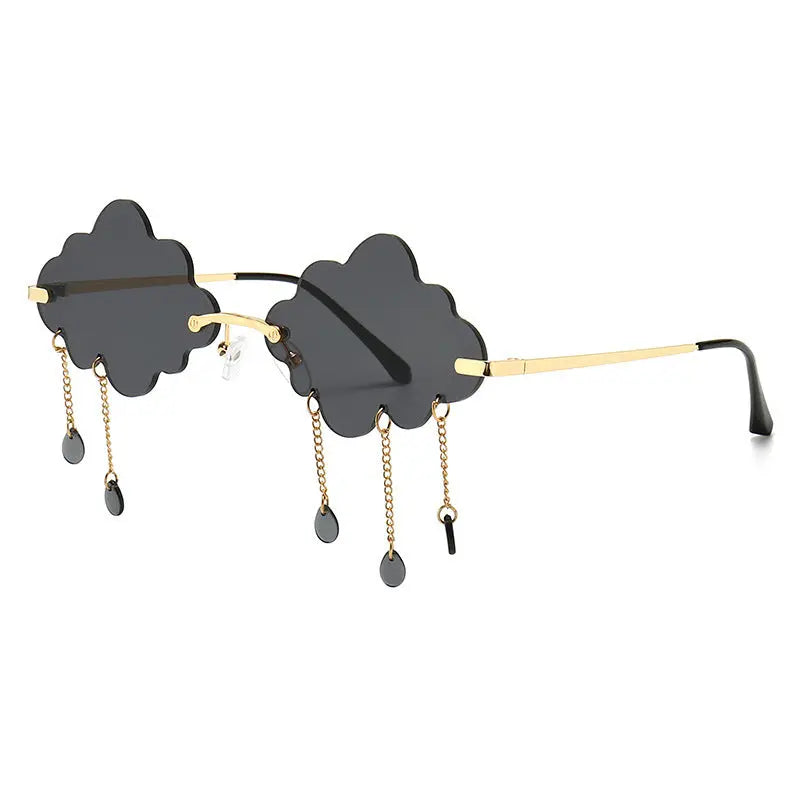 Rimless sunglasses women cloud shape DC-Beyond Borders Collective