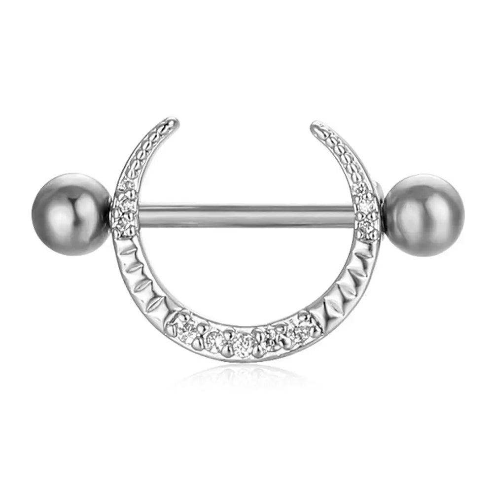 Nipple Zircon Ring RightOn68