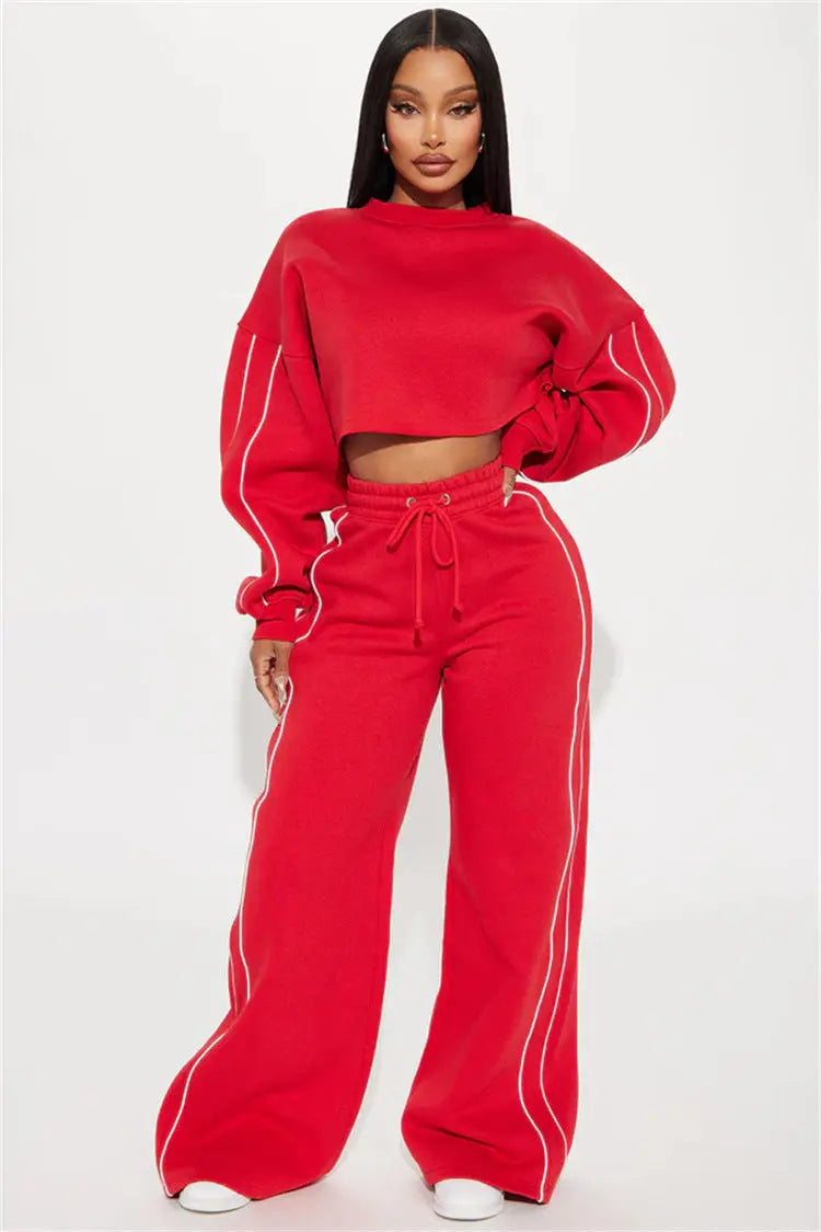 Casual Fashion Long Sleeve Sport Sweatsuit RightOn68