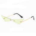 Retro Triangle European And American Cat Eye Disco Instafamous Sunglasses DC-Beyond Borders Collective
