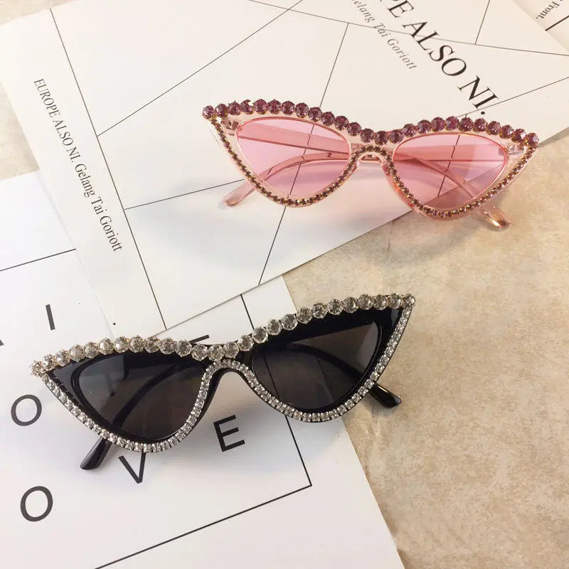 Luxury Diamond Cat Shades Sunglasses Women DC-Beyond Borders Collective