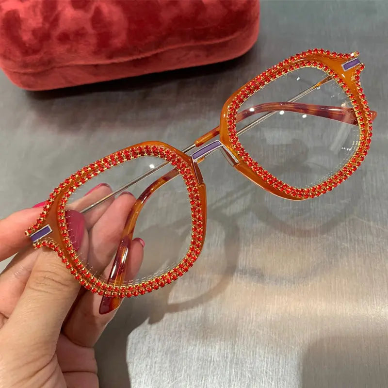 Diamond Framed Sunglasses RightOn68
