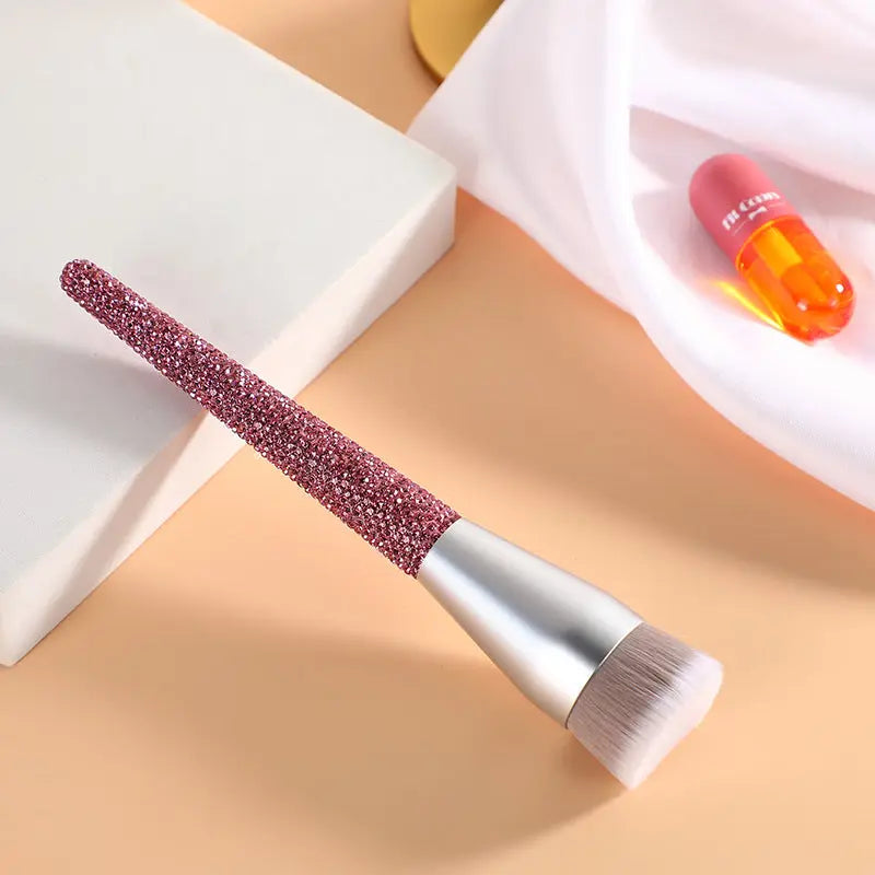 Diamond Encrusted Makeup Brush Soft Bristle Makeup Tool RightOn68