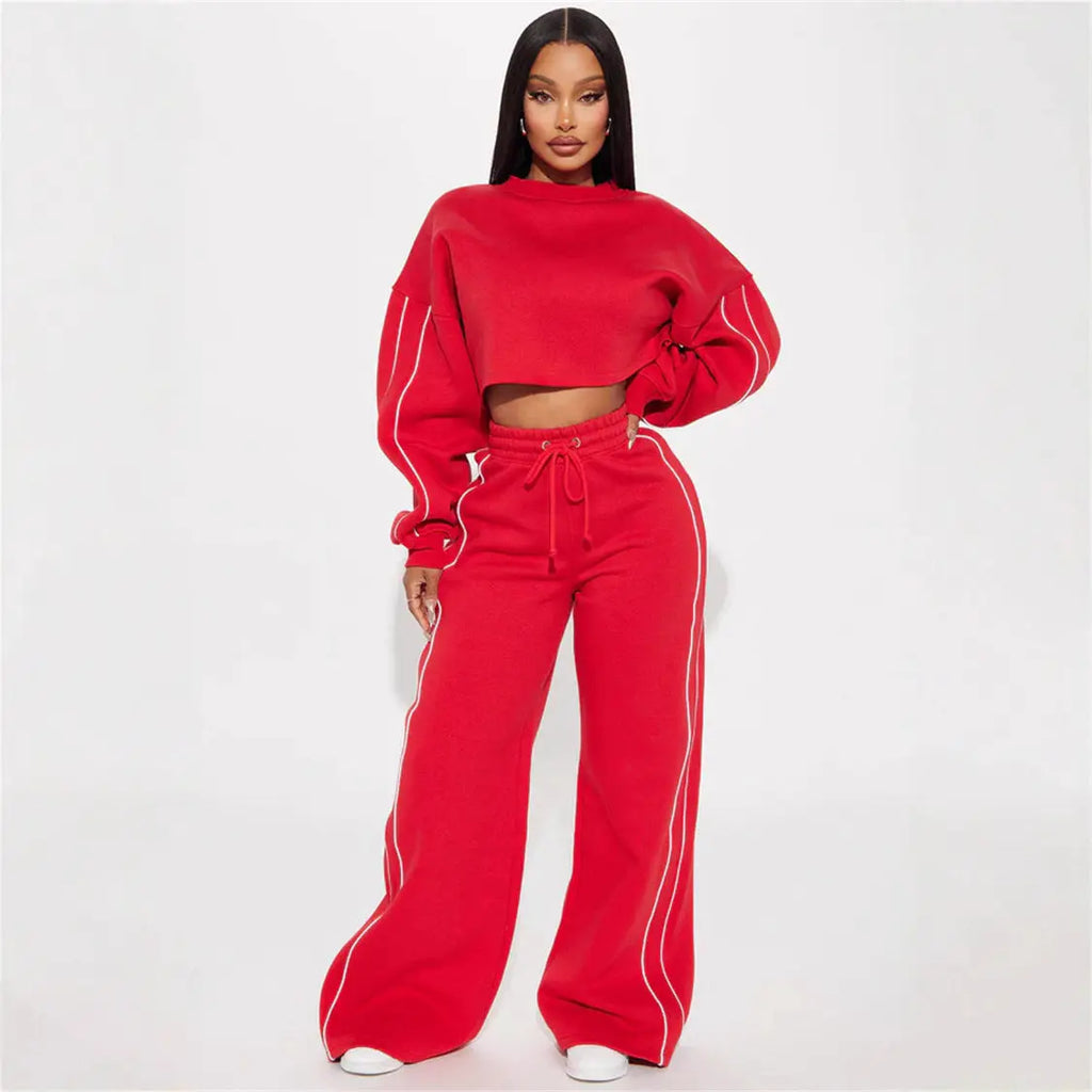 Casual Fashion Long Sleeve Sport Sweatsuit RightOn68