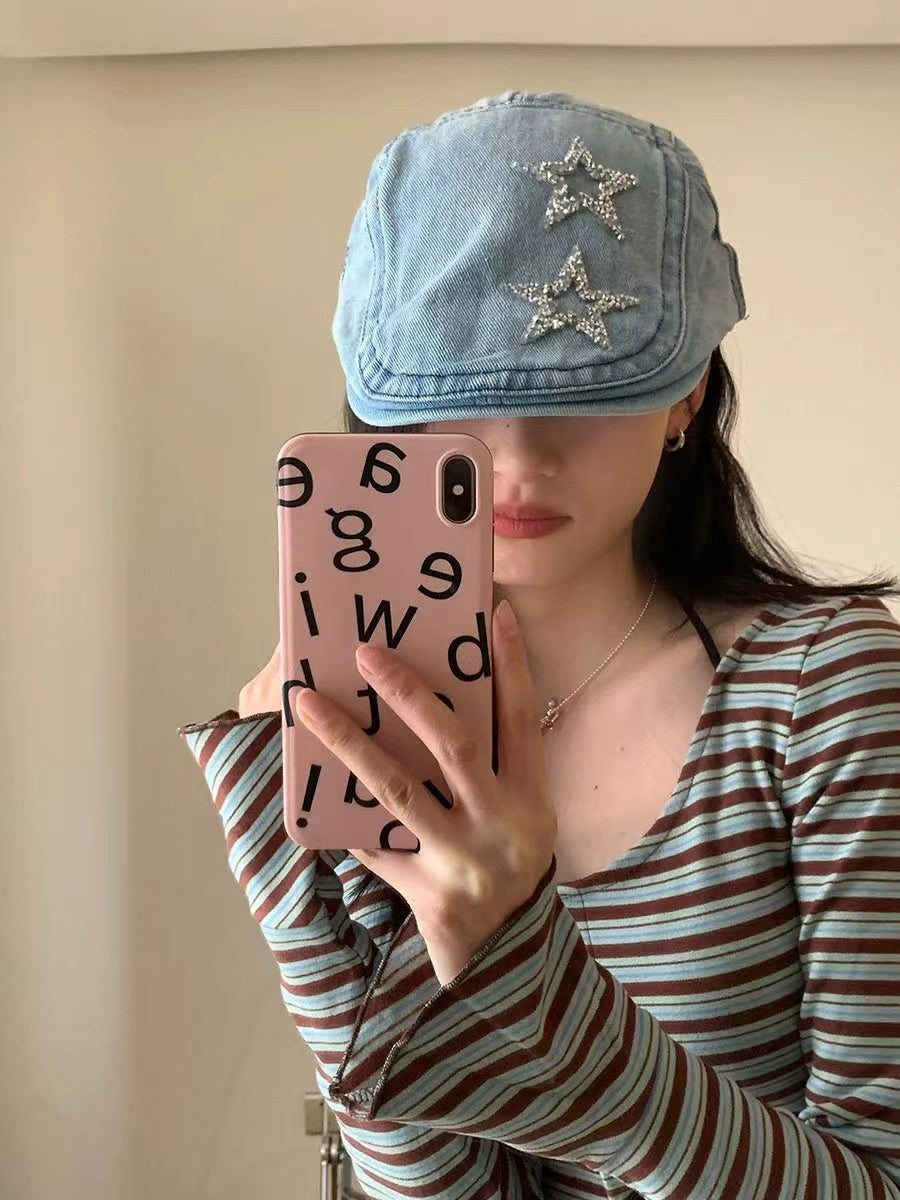 Blue Advance Hats Spring And Autumn Painter Cap Women's Casual Fashion DC-Beyond Borders Collective
