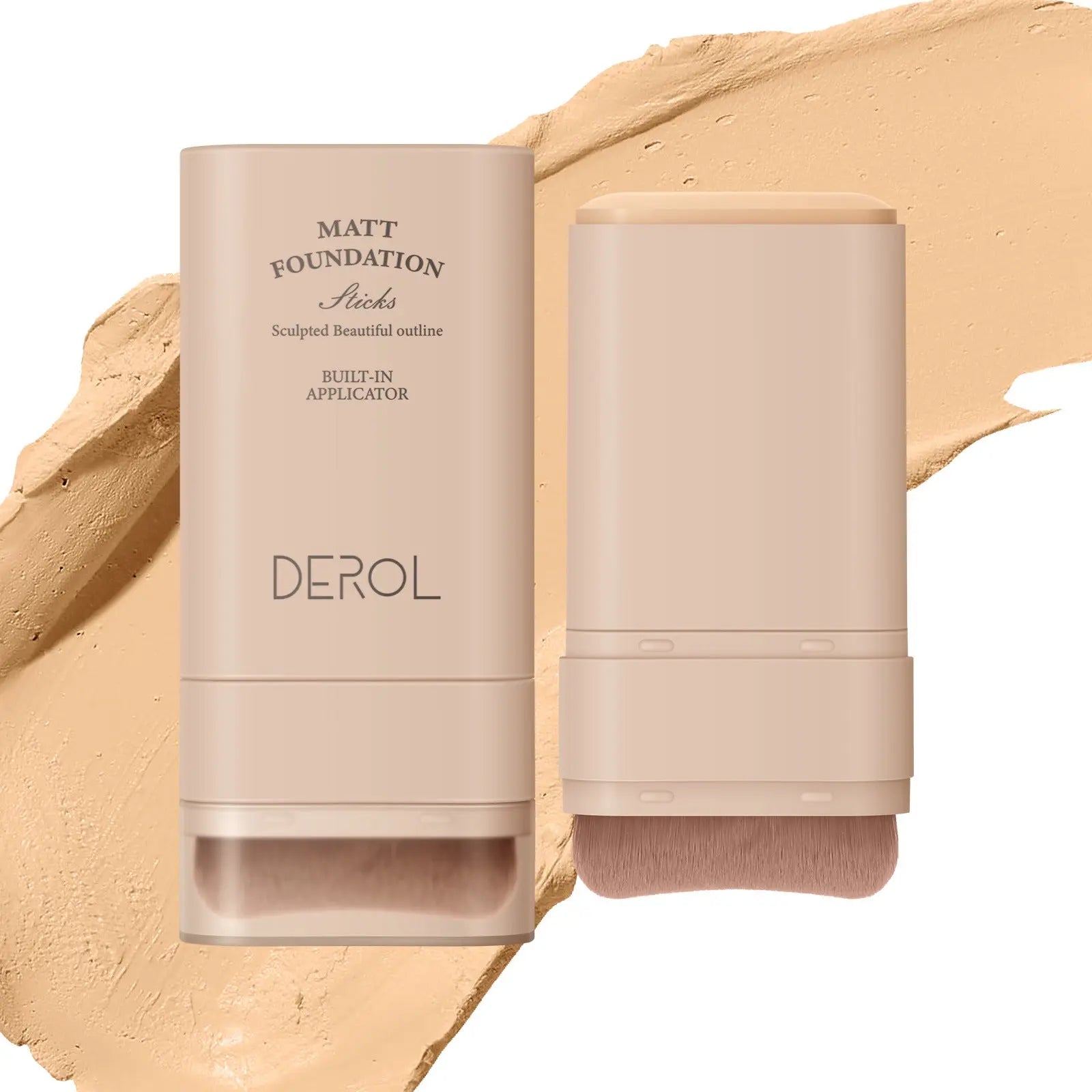 Simple Stick Foundation With Brush RightOn68