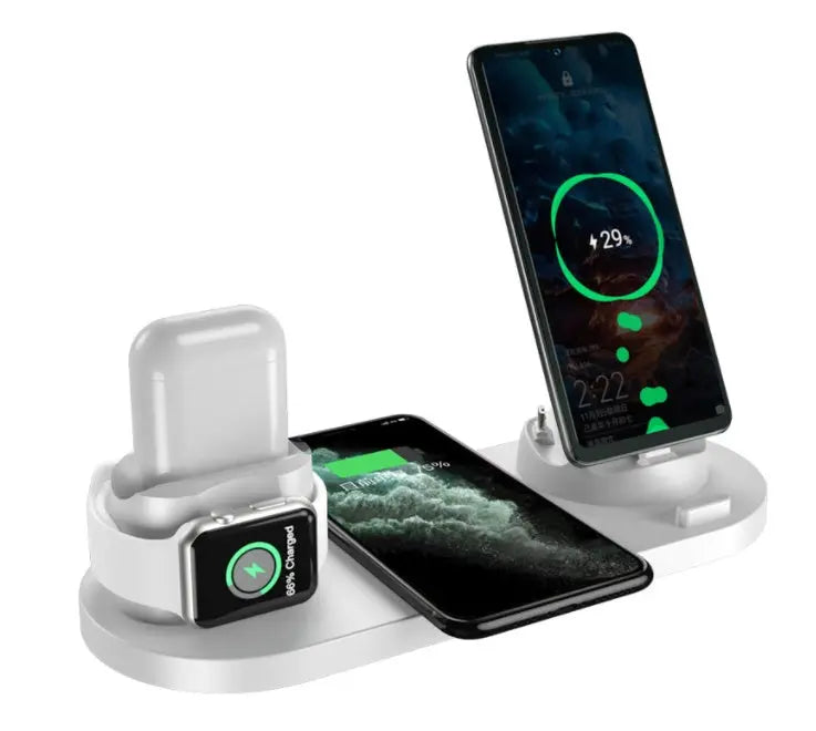 Wireless Fast Charging Pad For Phone & Watch Dock Station RightOn68