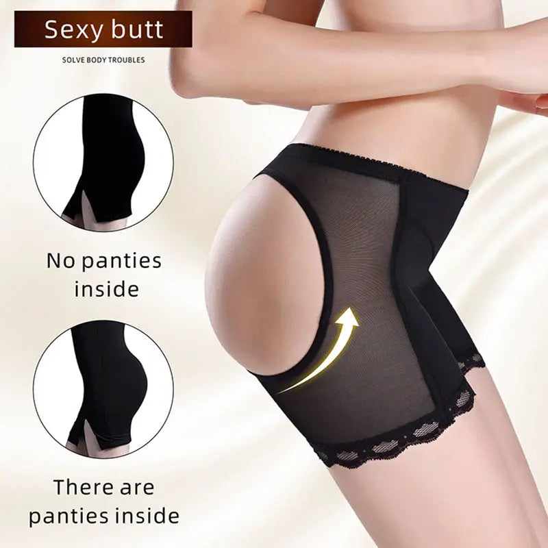 Women's Panties Seamless Mesh Lingerie Fit RightOn68