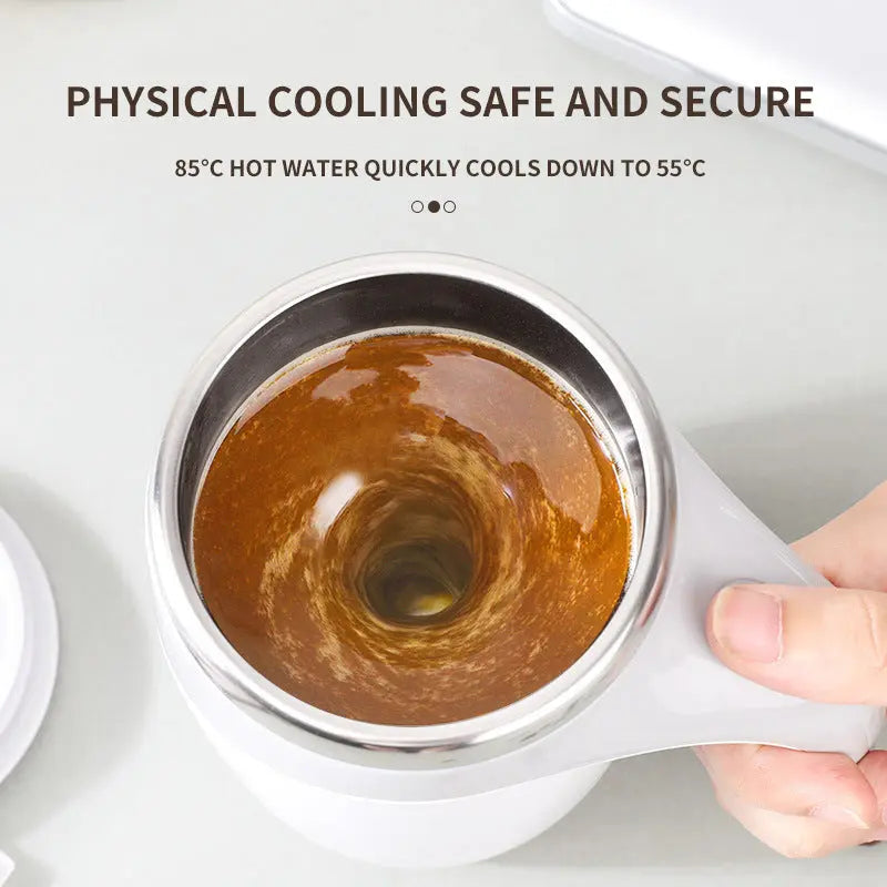 Rechargeable Rotating Coffee Cup RightOn68