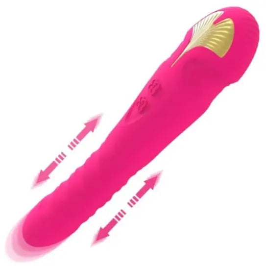 Vibrating Bunny Telescopic Clitoral Stimulator RightOn68