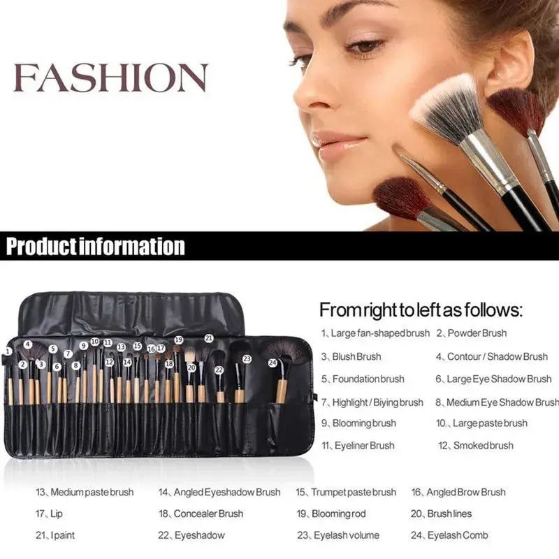 Gift Bag Of 24 Pcs Makeup Brush Sets RightOn68