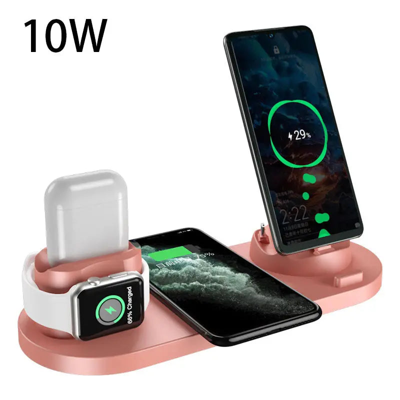 Wireless Fast Charging Pad For Phone & Watch Dock Station RightOn68