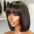 Bob's Human Hair Lace Wig RightOn68