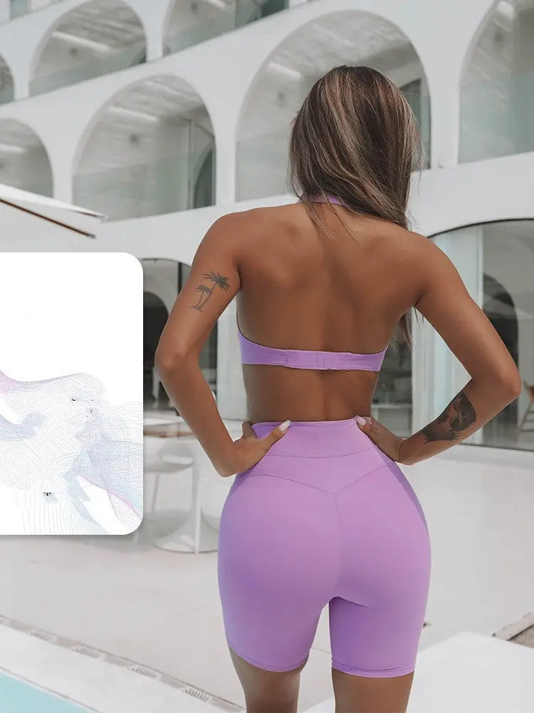 Sports Dance Jumpsuit Seamless Sexy Yoga Bodysuit Jumpsuit Gym DC-Beyond Borders Collective