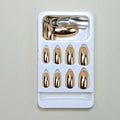 Electroplating Gold Press on Nails RightOn68