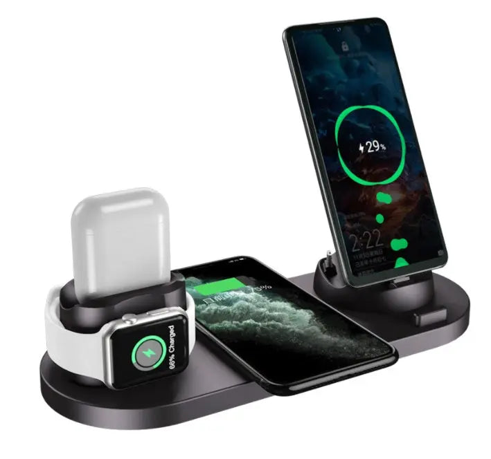 Wireless Fast Charging Pad For Phone & Watch Dock Station RightOn68