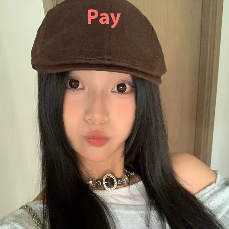 Blue Advance Hats Spring And Autumn Painter Cap Women's Casual Fashion DC-Beyond Borders Collective