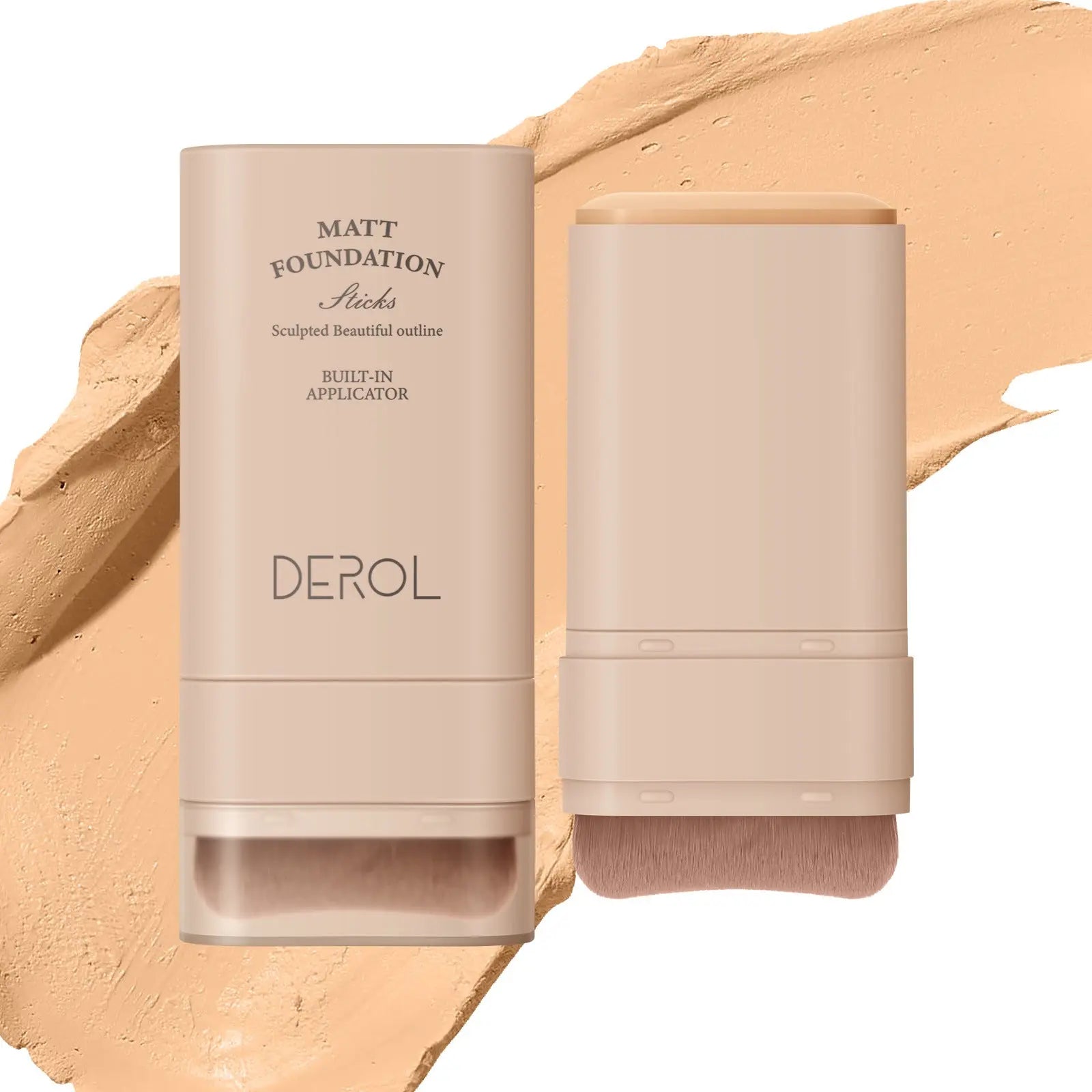Simple Stick Foundation With Brush RightOn68