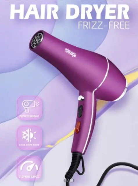 Frizz Free Hair Dryer RightOn68