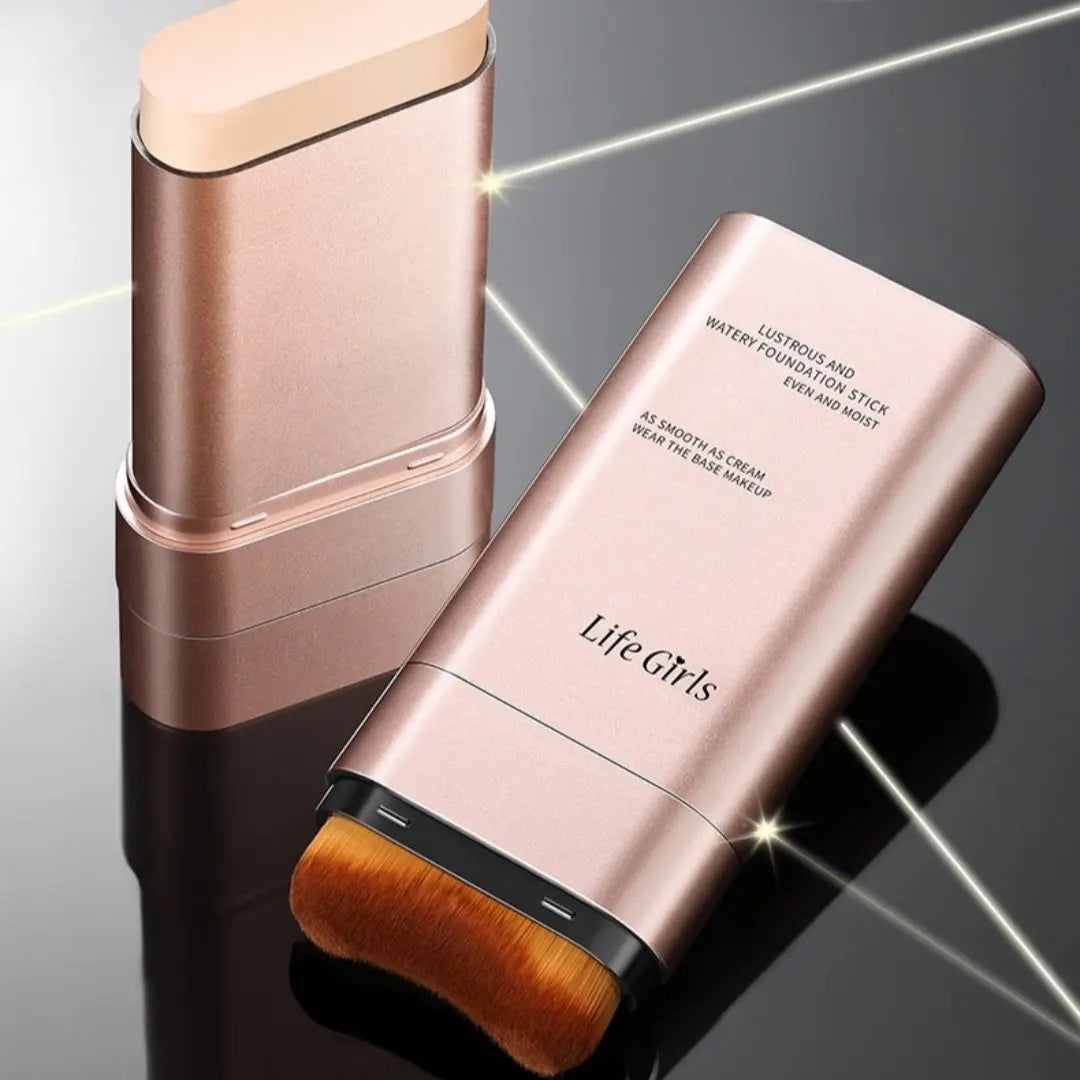 Natural Stick Foundation Double-headed With Brush Head RightOn68