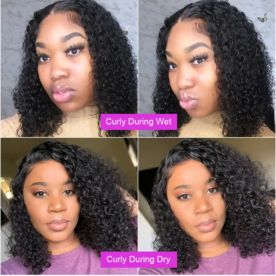 Deep Water Wave Lace Frontal Human Hair Wig RightOn68