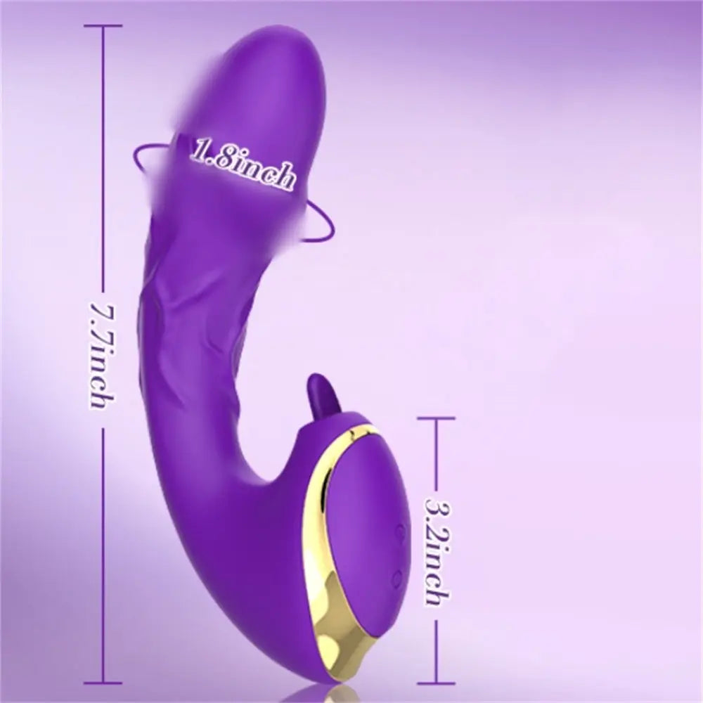 G Spot Vibrator 2 In 1 Wearable Vibrator Dildo RightOn68