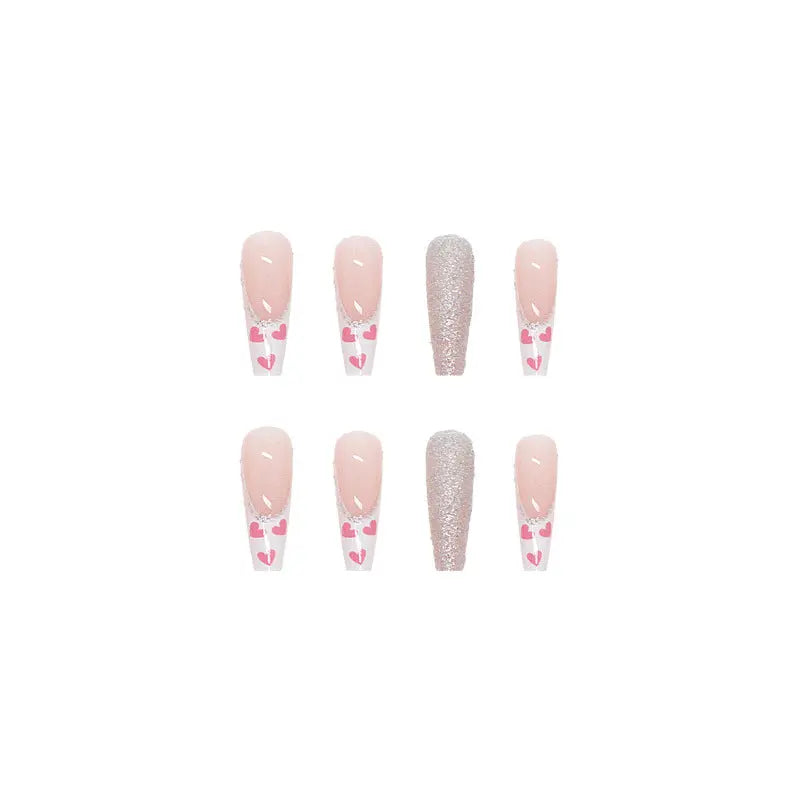 Wearable Love Design Press-on Nails RightOn68