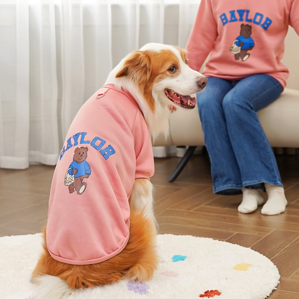 Autumn And Winter Parent-child Pet Clothing Dog Clothes And Supplies Fleece-lined DC-Beyond Borders Collective